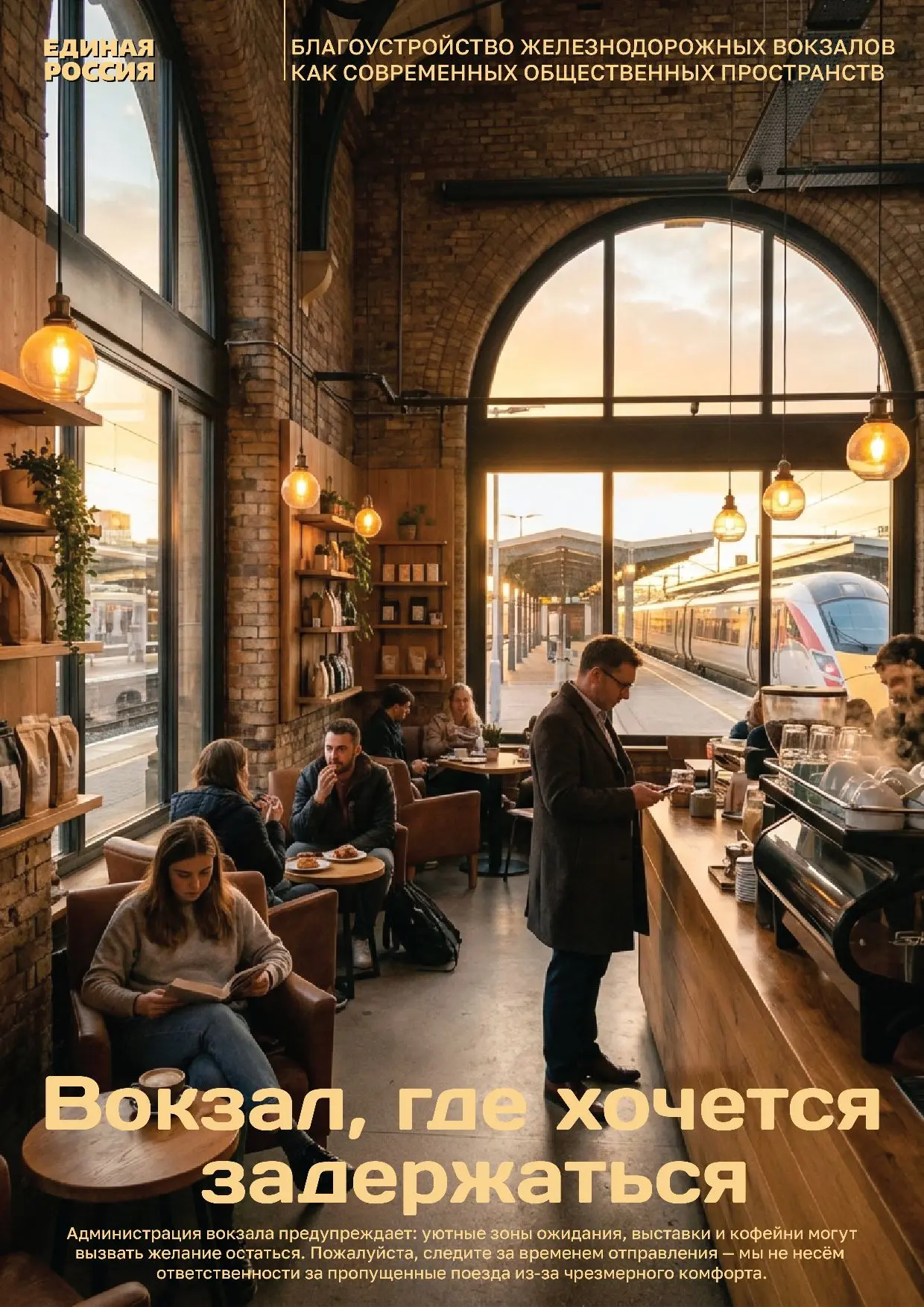 Вокзал — лицо города