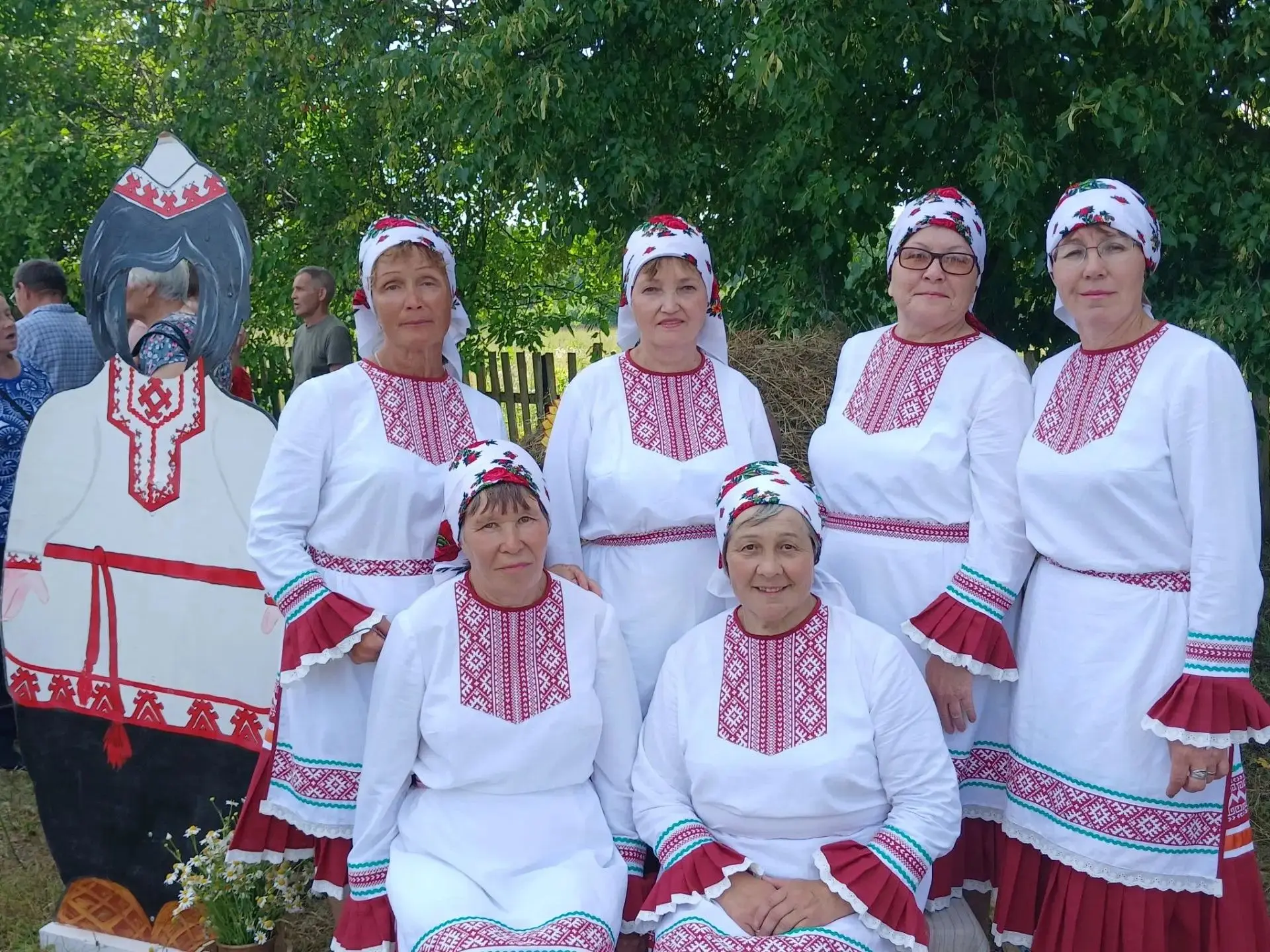 Марийский фольклорный коллектив «Мадена» Цекеевского СДК принял участие в межрегиональн...