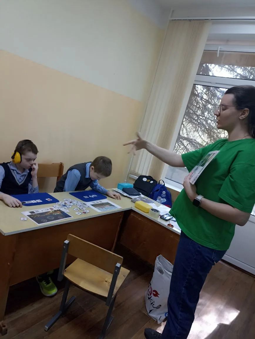 1 класс провели классный час на тему «День Победы».