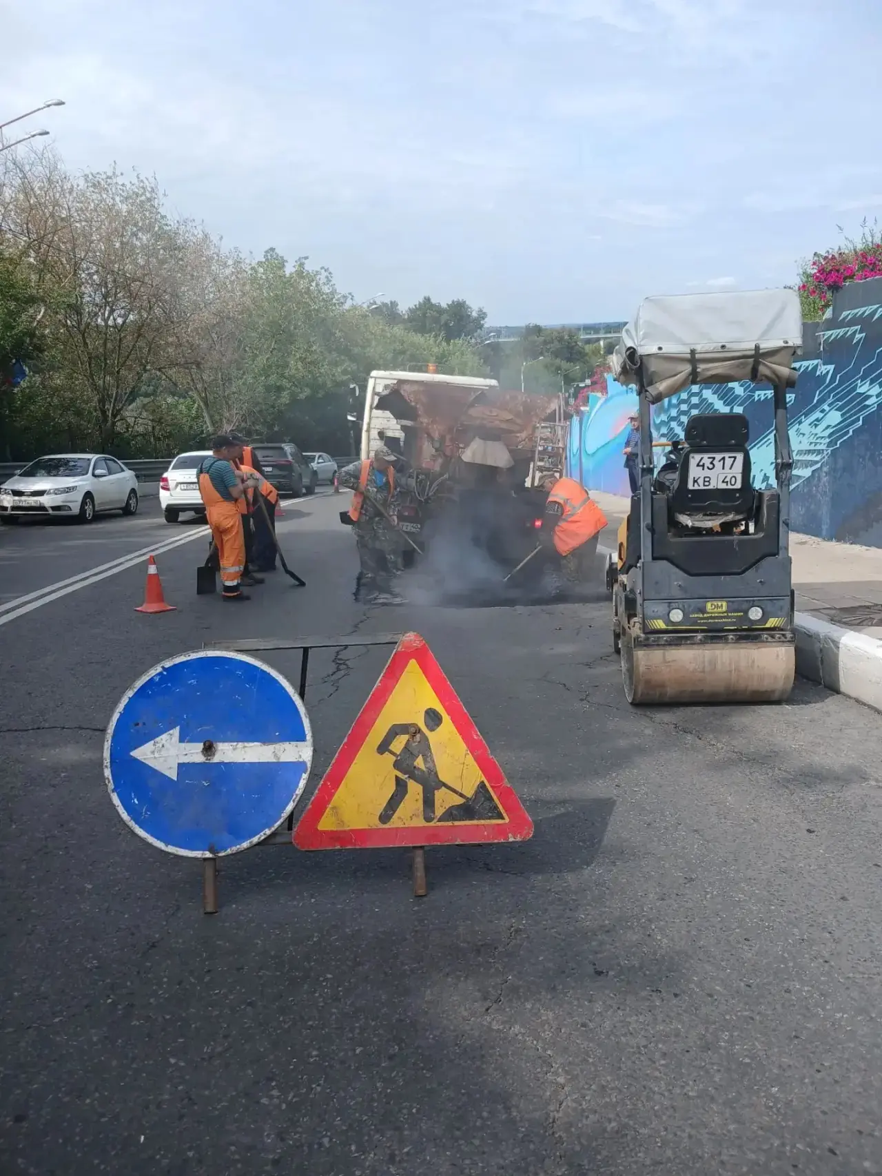 🚧 Ямочный ремонт: итоги прошлой недели и текущие работы
