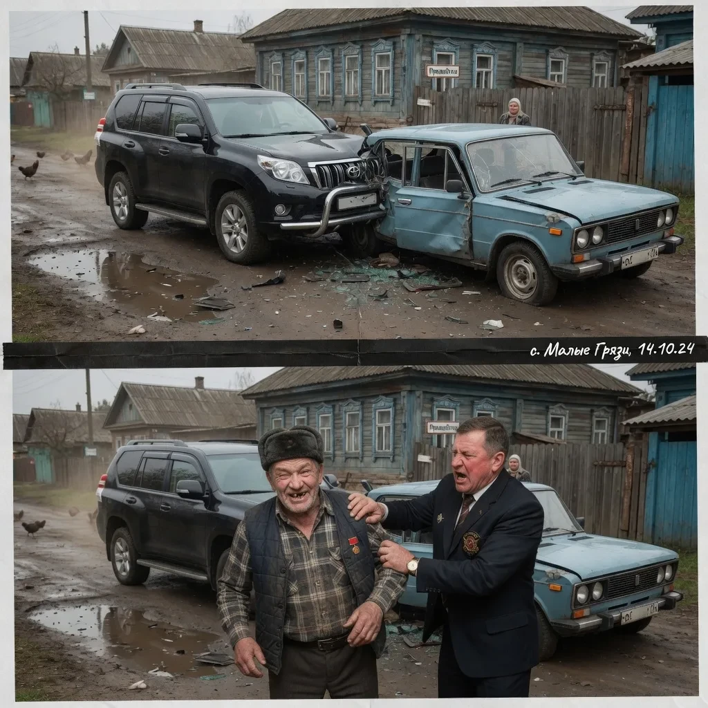 Пенсионер на старенькой машине не пропустил наглого чиновника с мигалкой. А когда слуга народа вышел
