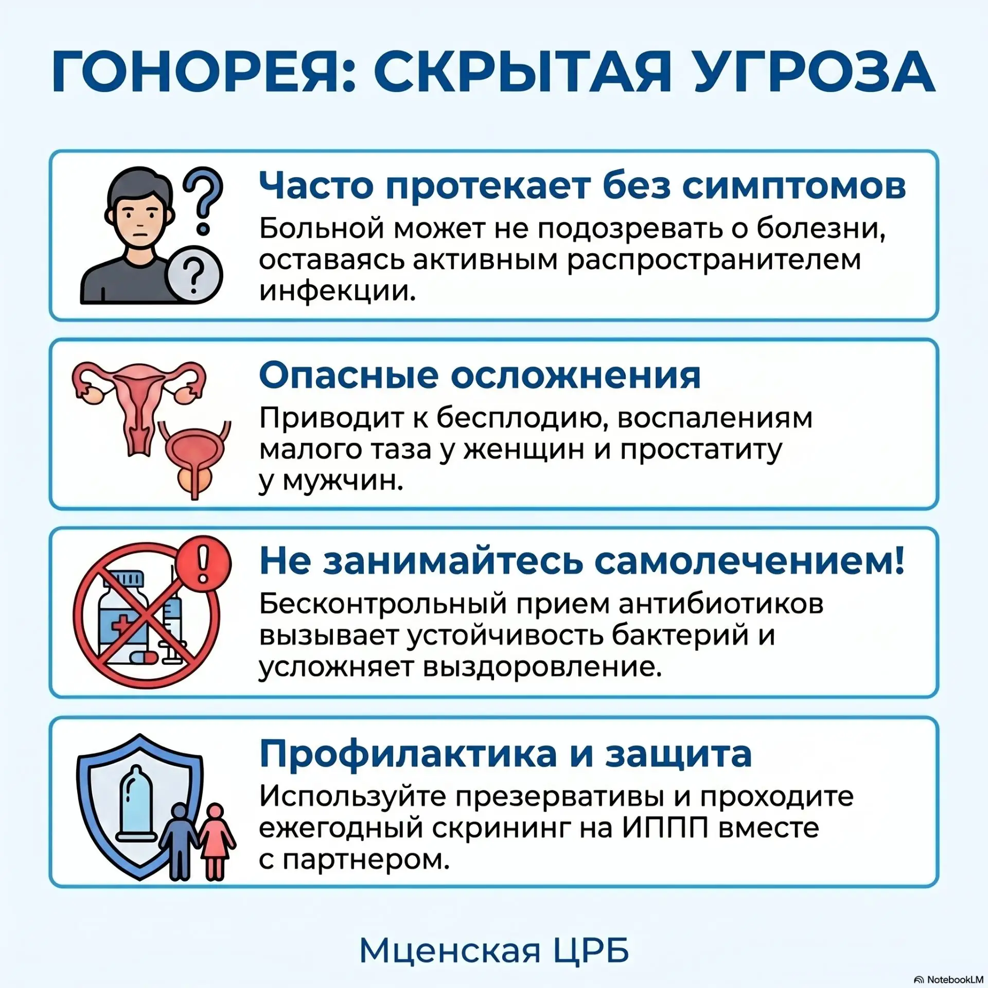 🤫 Гонорея: почему «стыдная» болезнь — это серьезная угроза?

Часто пациенты боятся признаться в сим