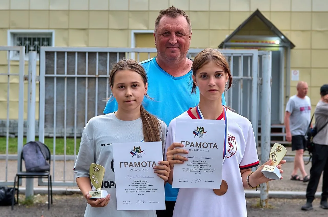 📍8 июня в Томске состоялся региональный этап всероссийских соревнований по футболу «Кожаный мяч» (Л