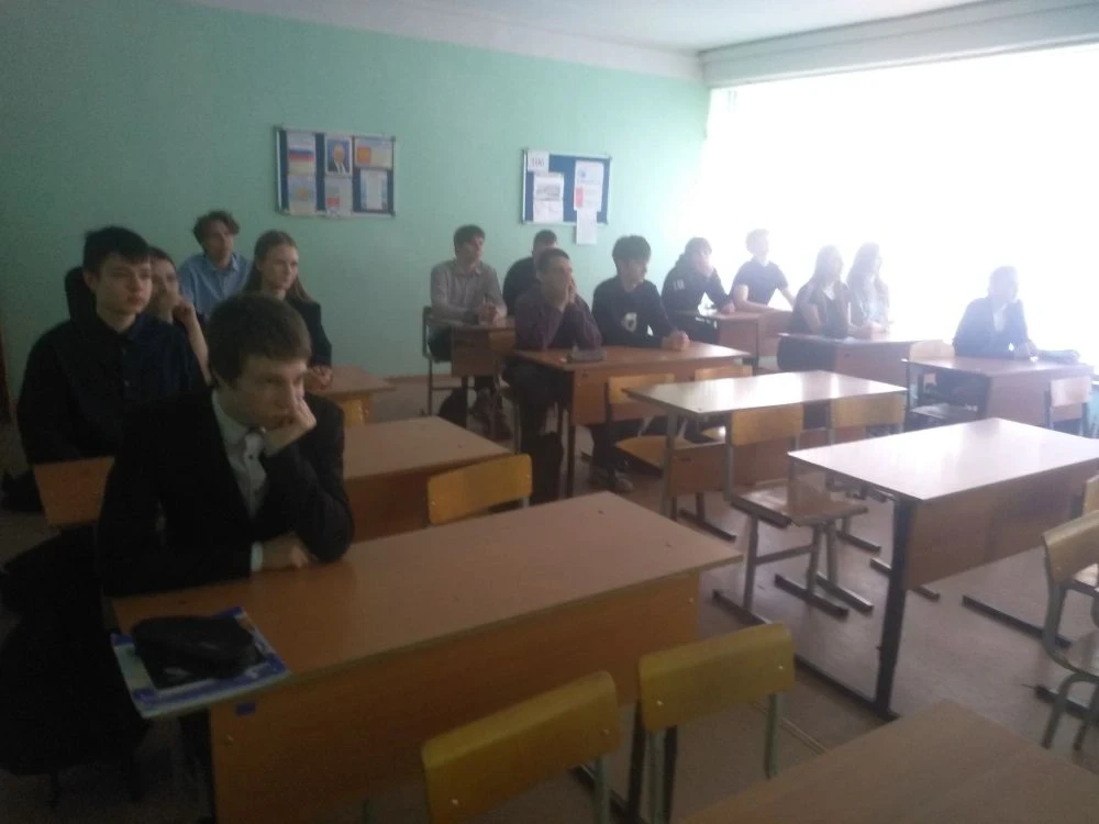 25 марта на занятии "Россия мои горизонты" ученики 10 б класса познакомились с темой" Россия здорова