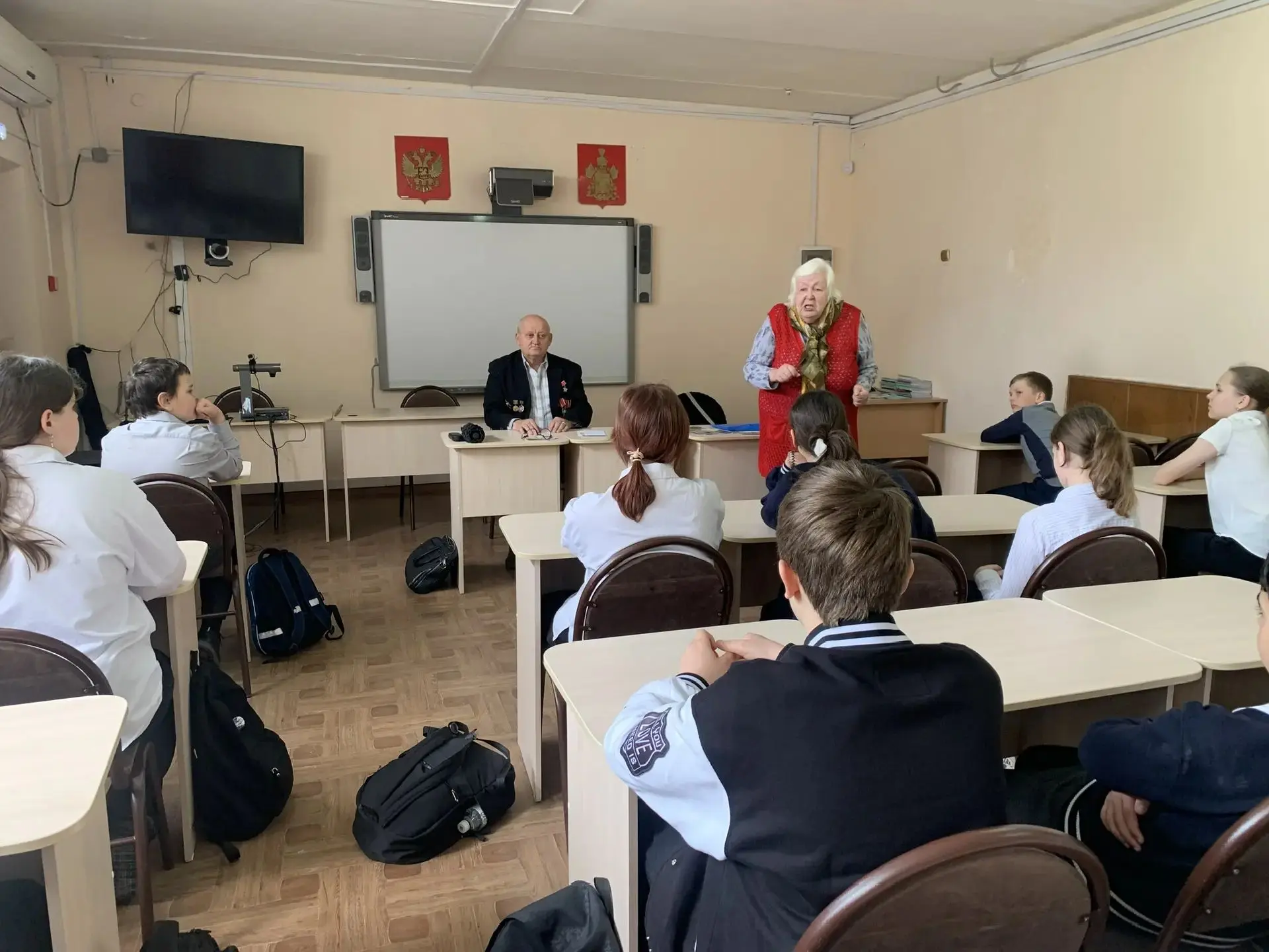 В Горячем Ключе прошли встречи со школьниками о единстве народов и исторической памяти  На прошлой н