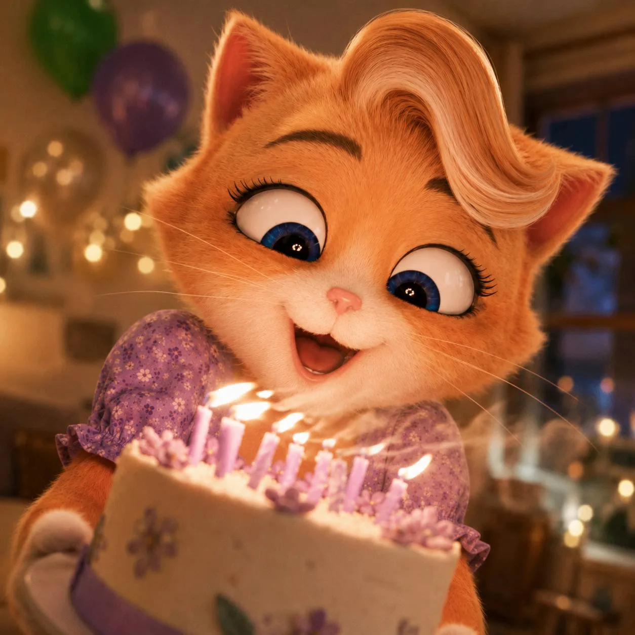 У Куси сегодня день рождения! 💜

Желаем тебе побольше красивых моментов, блестящих идей, уютных веч