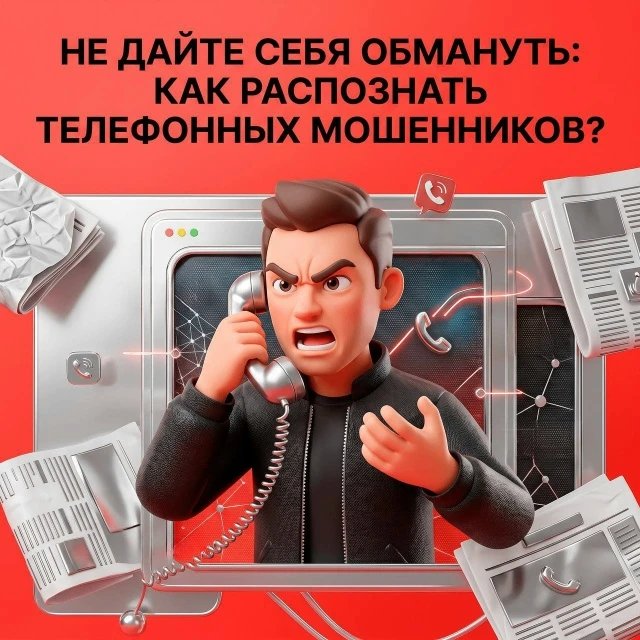Не дайте себя обмануть: как распознать телефонных мошенников? 

Если кто-то по телефону представился