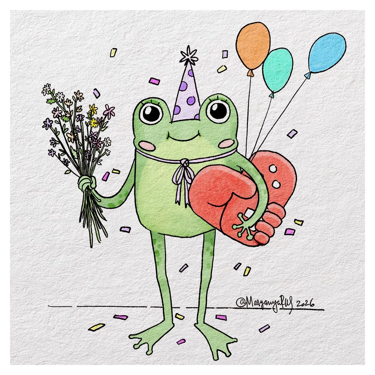 Спасибо за ваше внимание, поздравления и творчество 🎂