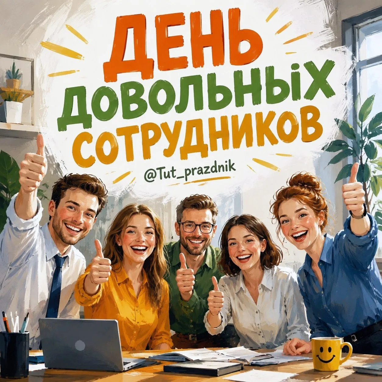 😊💼 13 июля — День довольных сотрудников 💼😊

Сегодня отмечается необычный и позитивный праздник —