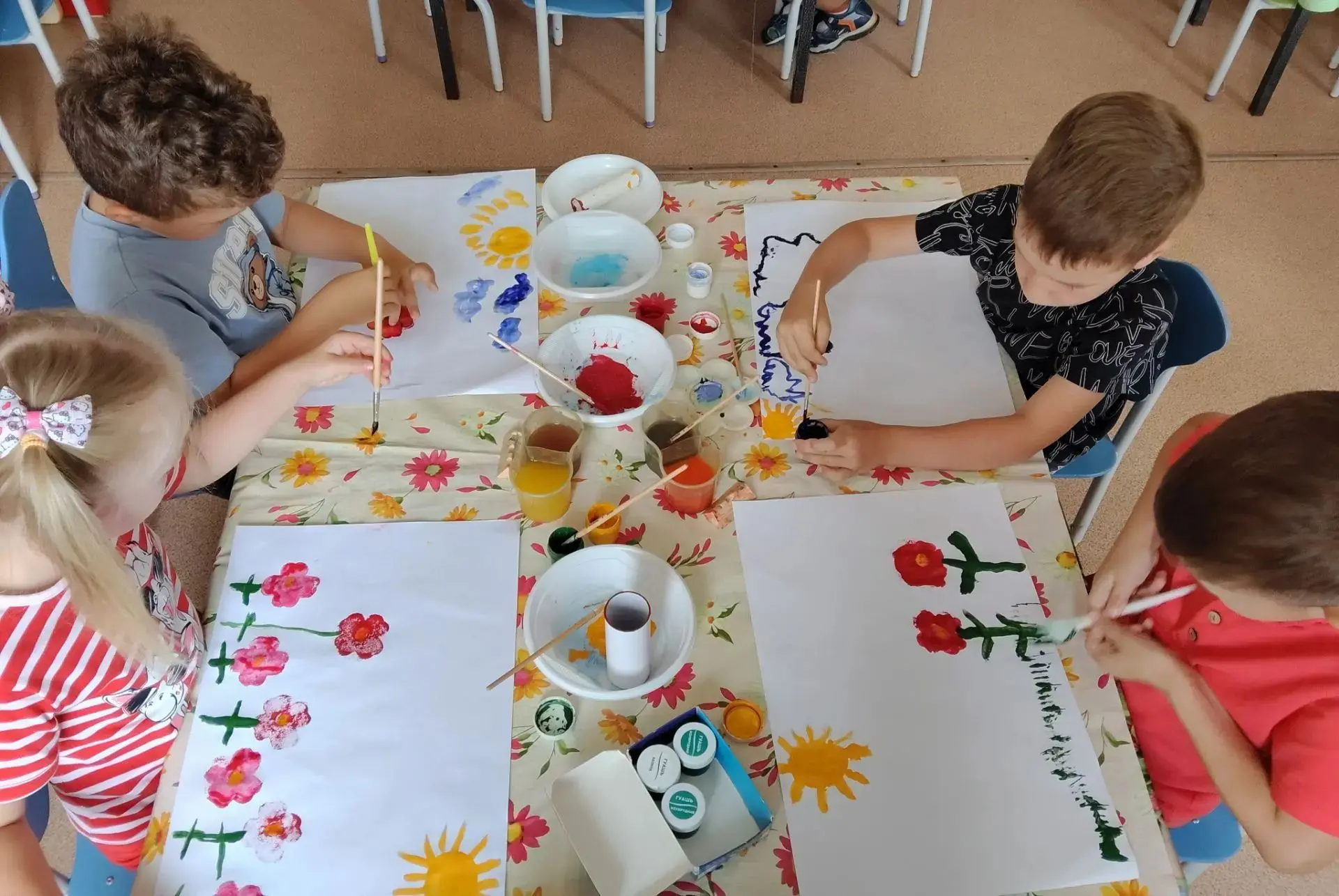 В группе «Василёк» — творчество без границ! 🎨
