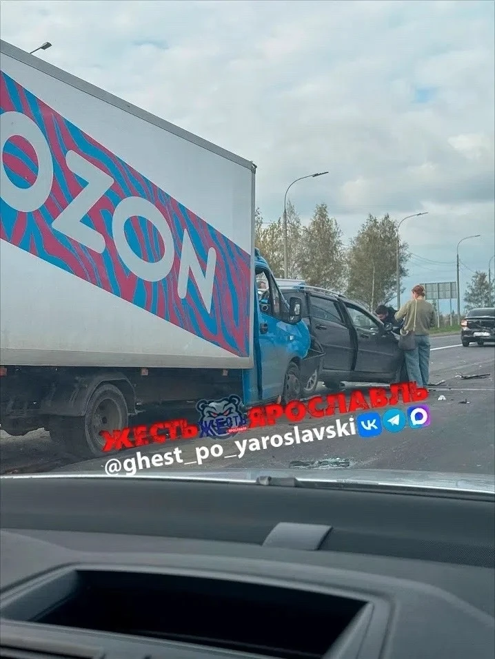 ❗️Масштабное ДТП с участием 5 машин на Окружной..
