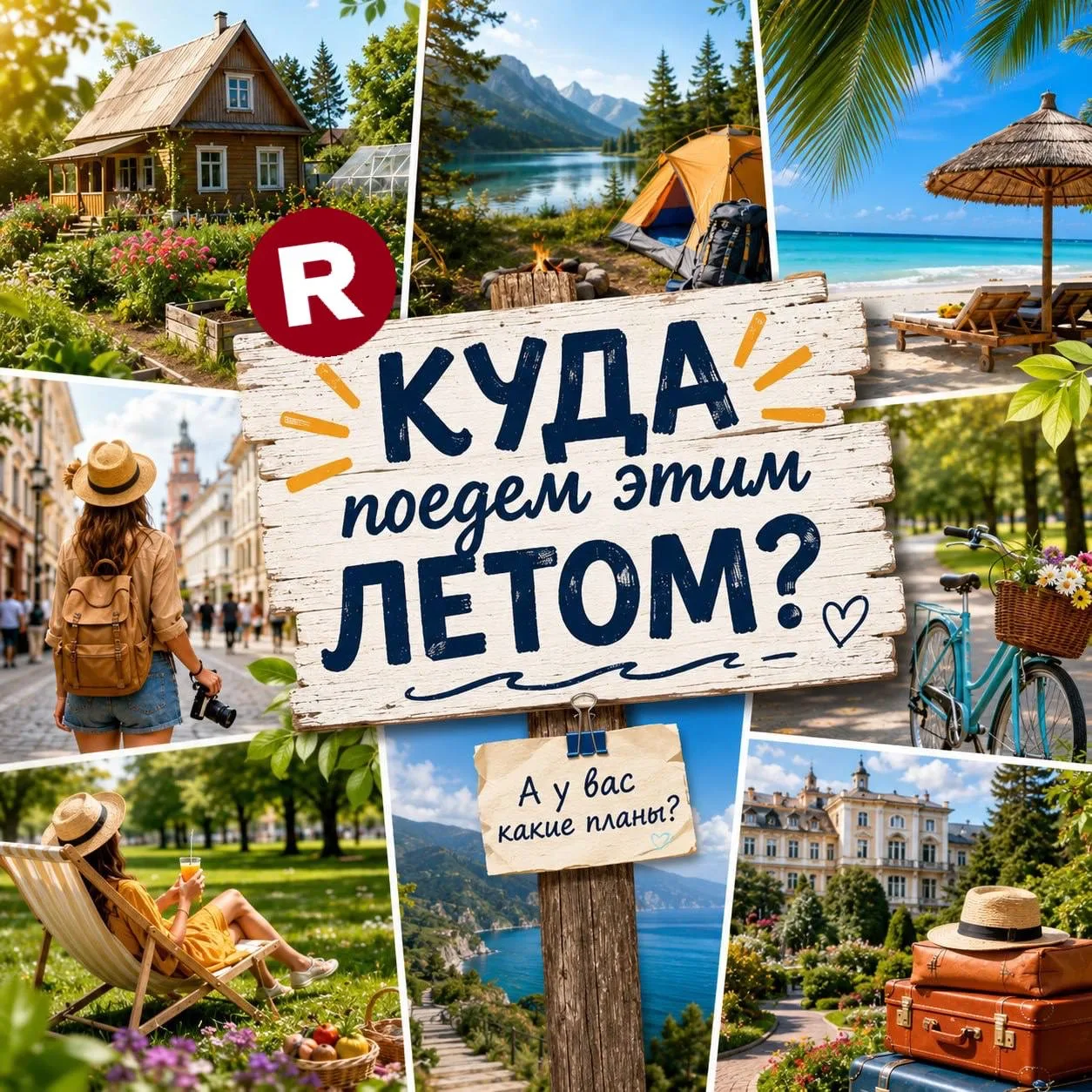 ☀️🏕 План на Лето-2026: море, дача или поход?   Друзья, до лета осталось всего ничего. Пока кто-то шт