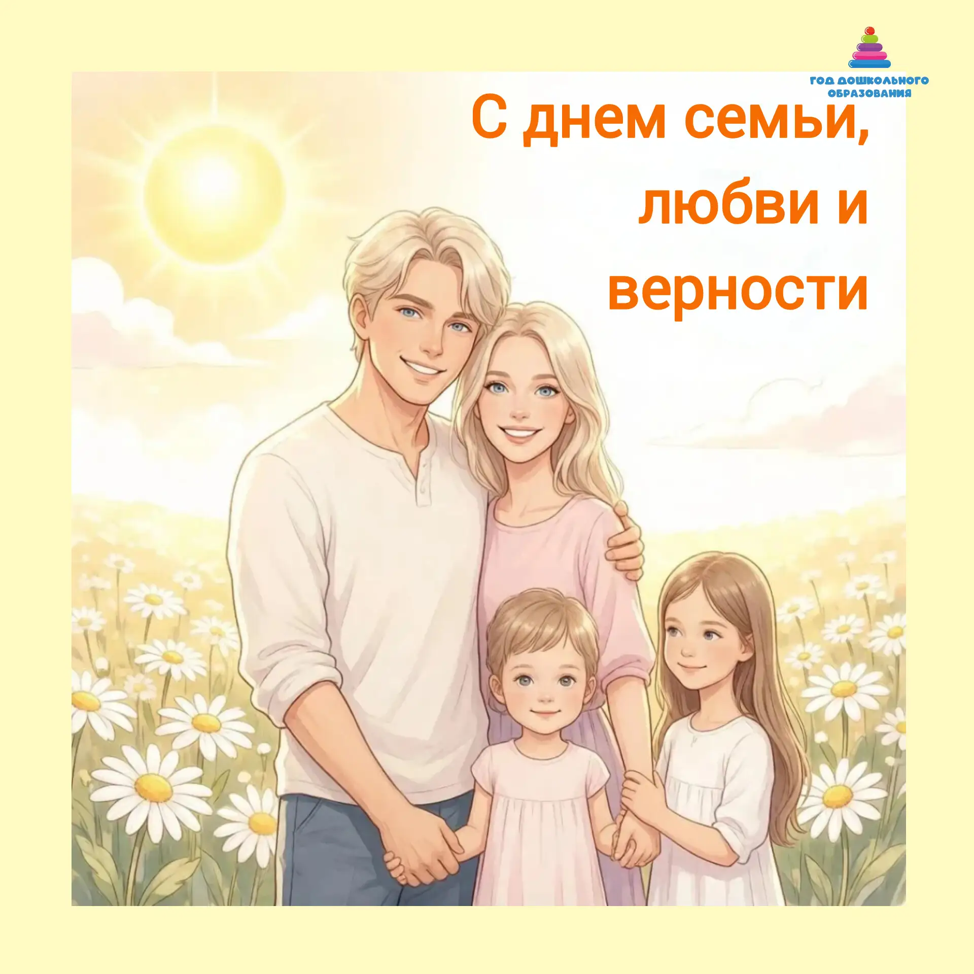 Дорогие наши родители!☺️☺️☺️☺️

От всей души поздравляем вас с Днем семьи, любви и верности!💮💮💮💮