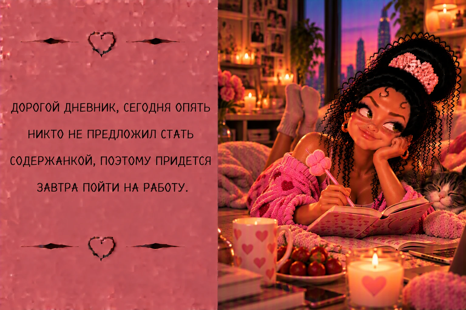 Барышня в халате | Психология с юмором