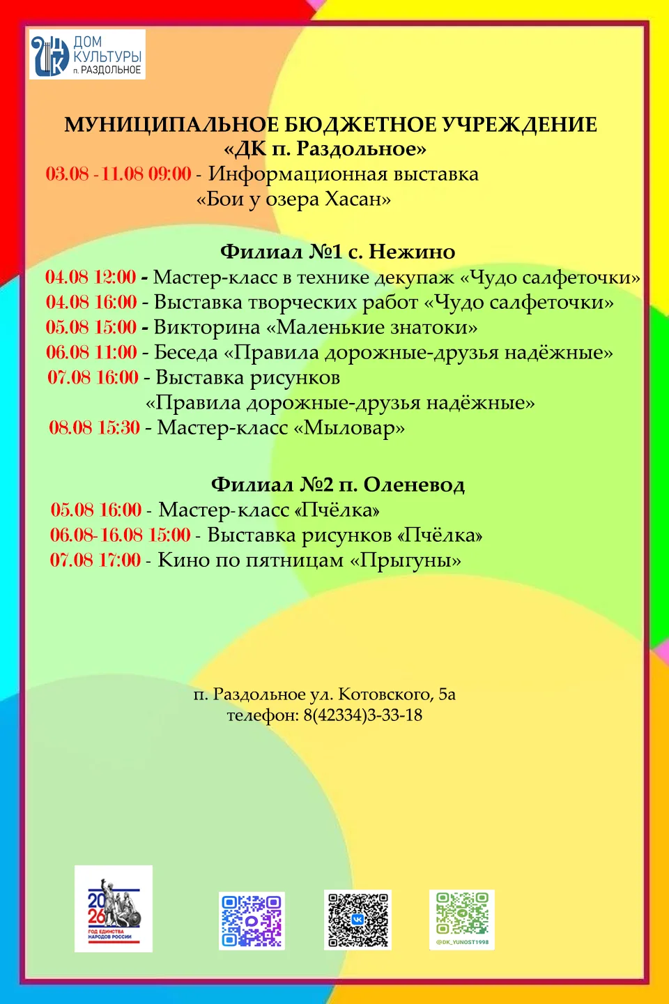 Медиа публикации
