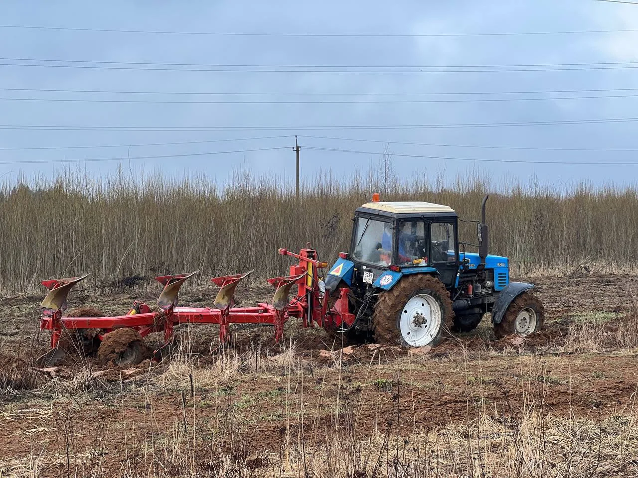 🚜 Противопожарную опашку проведут в Филимонковском районе в апреле.