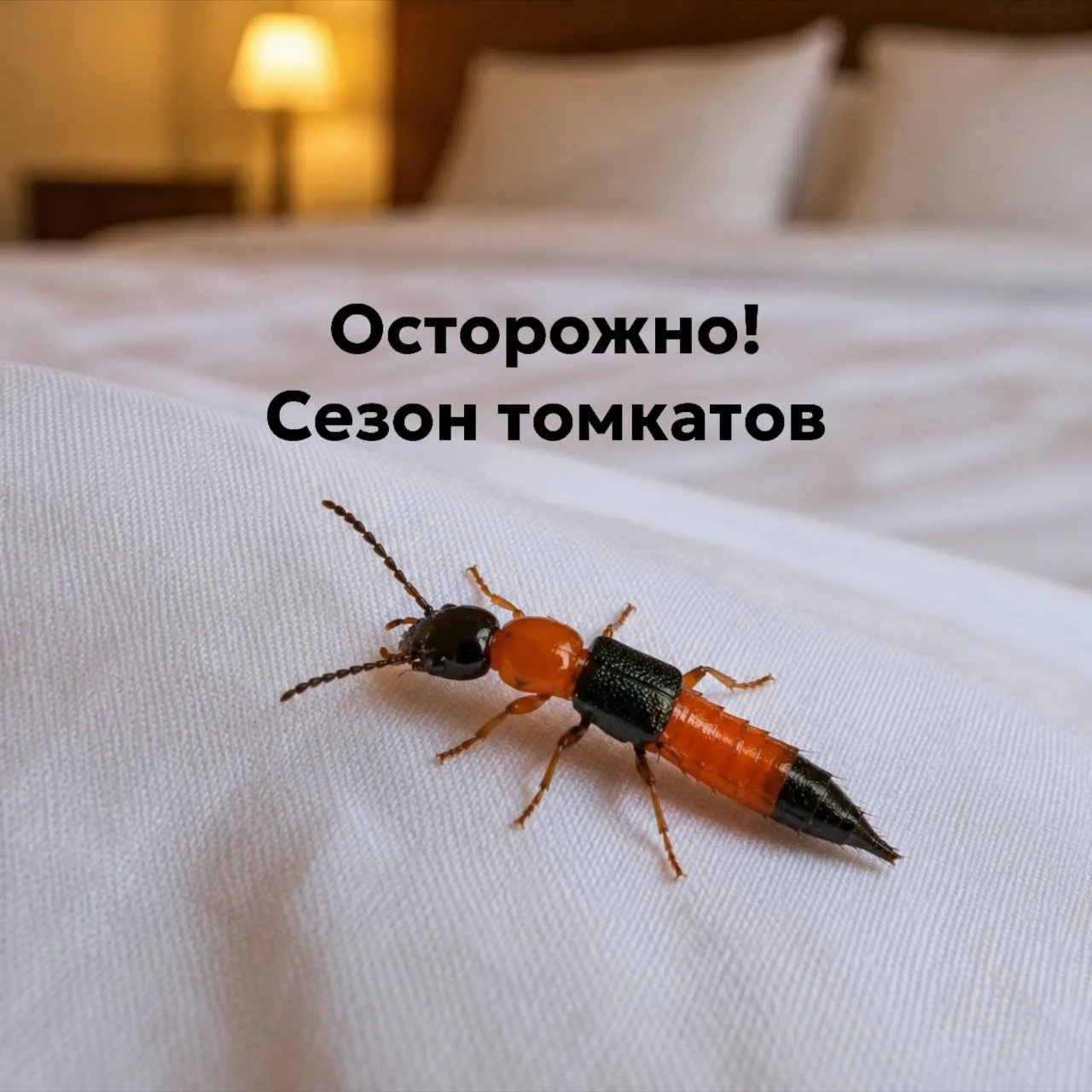 ⚠️ Осторожно! Сейчас во Вьетнаме сезон муравья Томкат.

Если вы отдыхаете в Нячанге или только собир