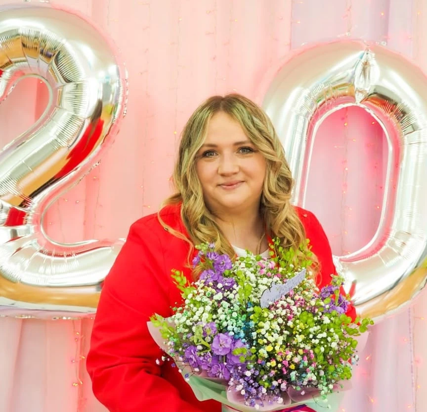 🥳С ДНЁМ РОЖДЕНИЯ! 🎉

Спешим поздравить с юбилеем 🎂 ЖАМАЛЕТДИНОВУ ОЛЬГУ ИГОРЕВНУ🎁

Желаем в день 