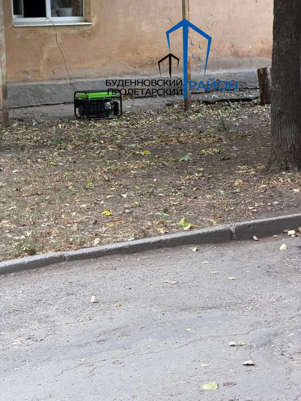 Буденновский район Донецка на генераторах.😟