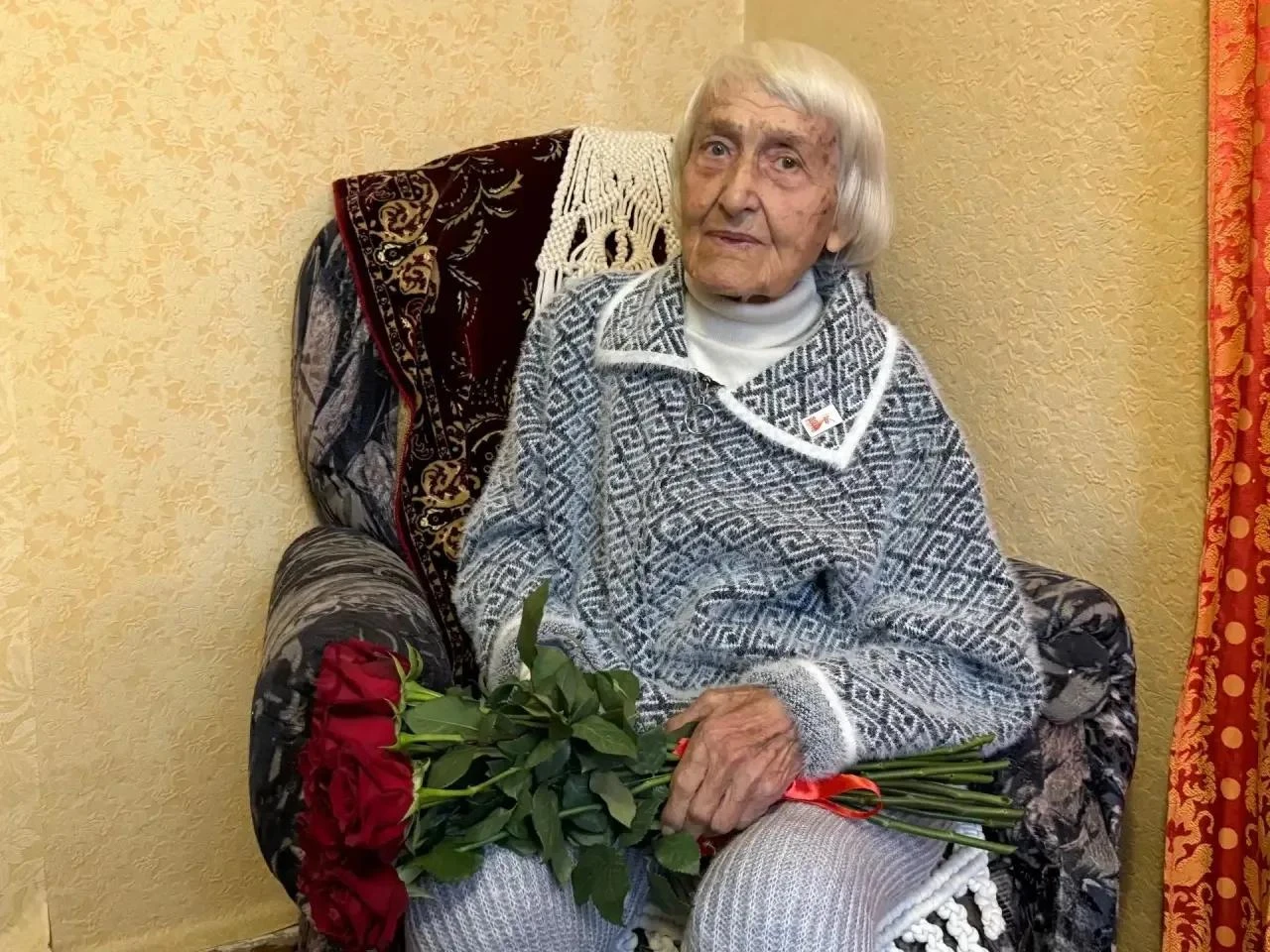 Коллектив управления обеспечения мероприятий в области ГО, ЧС и ПБ  в День Победы над м...