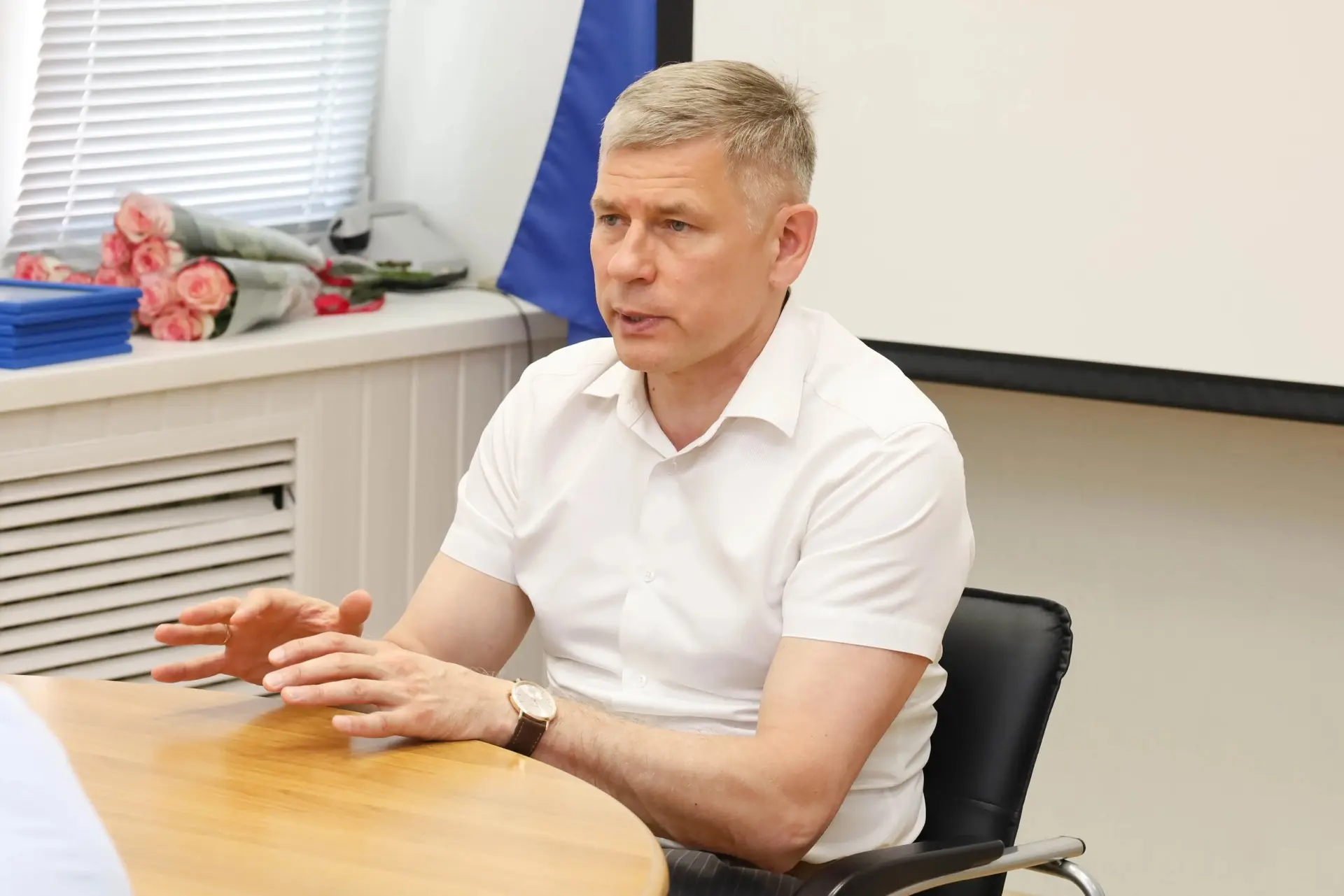 ❗️Глава Заречного поделился планами на будущее с сотрудниками НИКИРЭТ