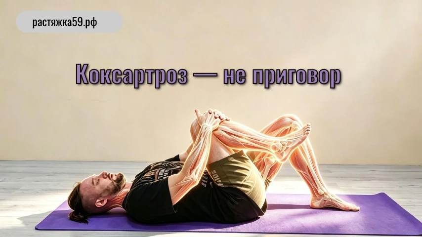 Написал статью про ЛФК для тазобедренного сустава при коксартрозе.