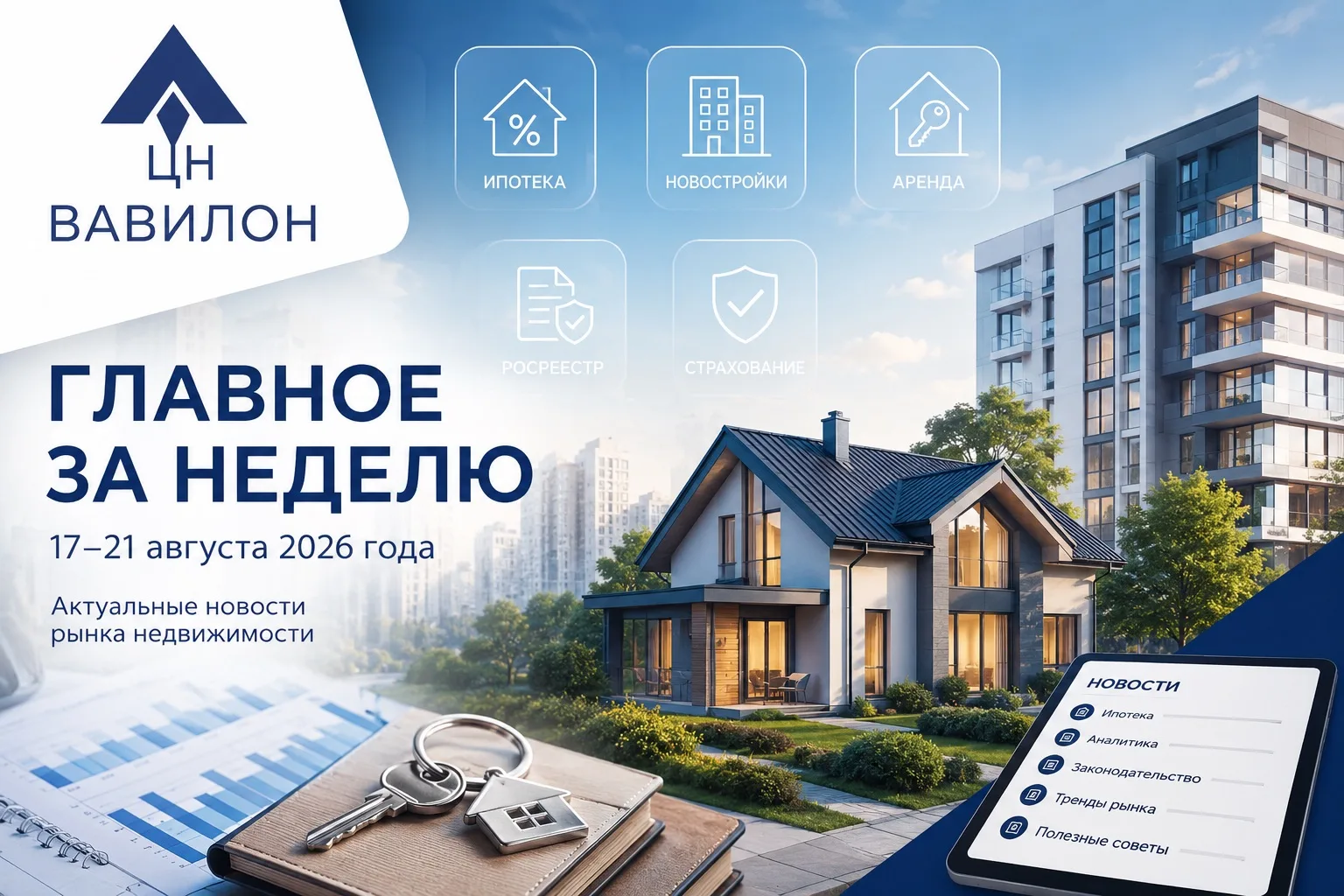 🏠 Главное на рынке недвижимости за неделю