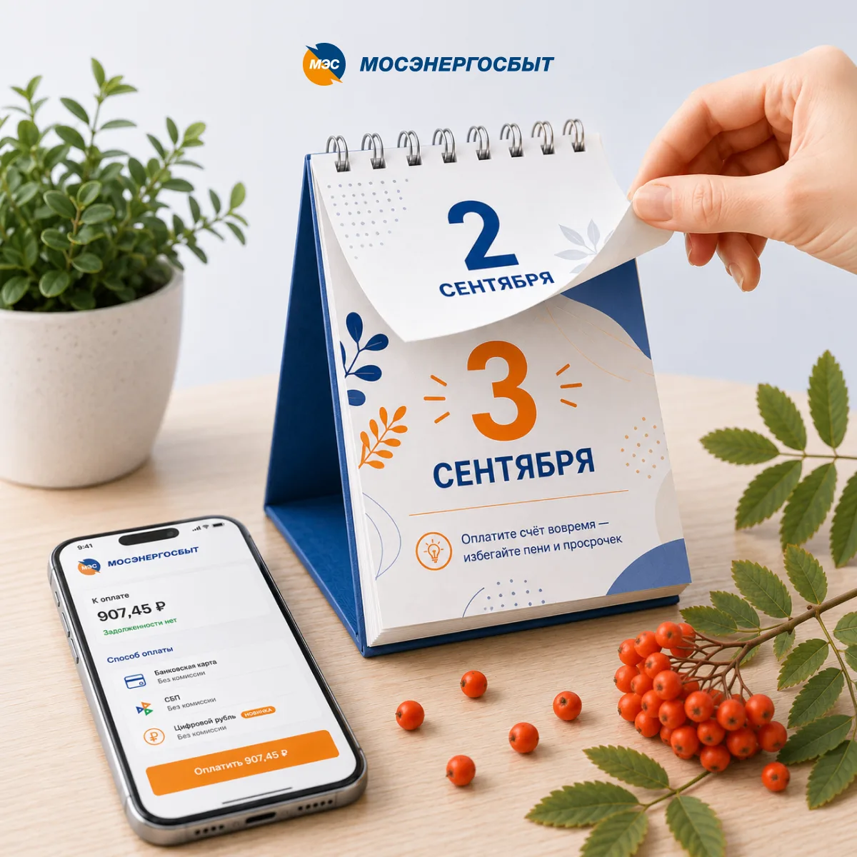 📅 «Я календарь переверну...» — и счета за август уже доступны!