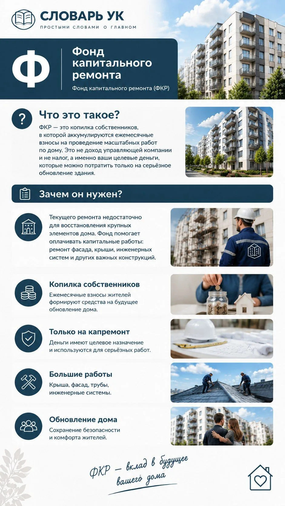 Словарь УК: Буква Ф: Фонд капитального ремонта
