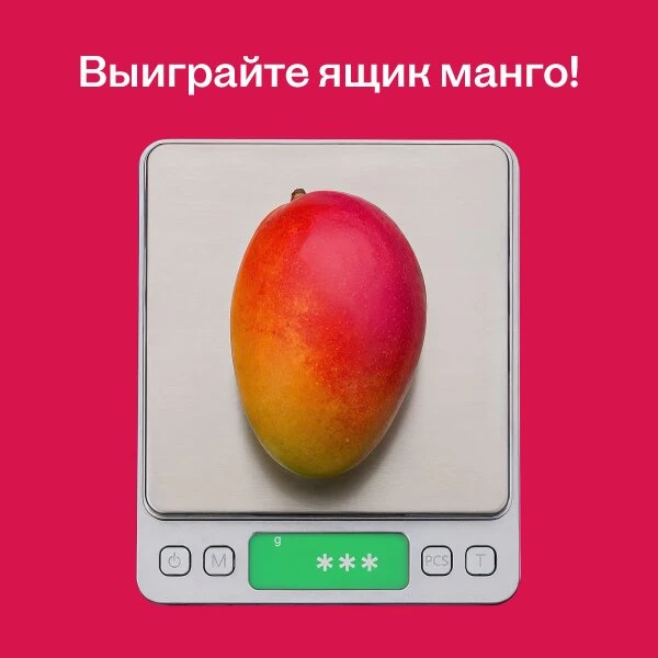 Манго на глаз: разыгрываем ящик в 5 кг