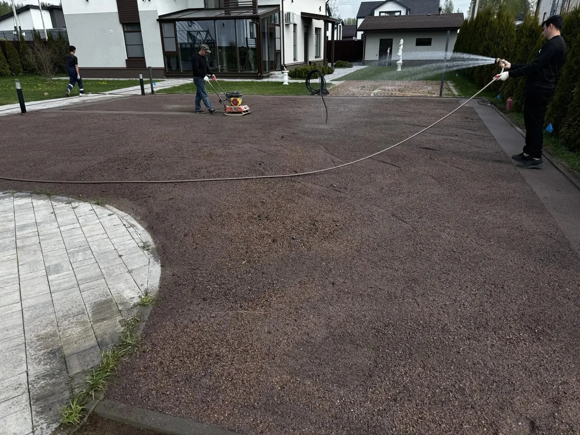 🏡 Площадка на территории частного дома.