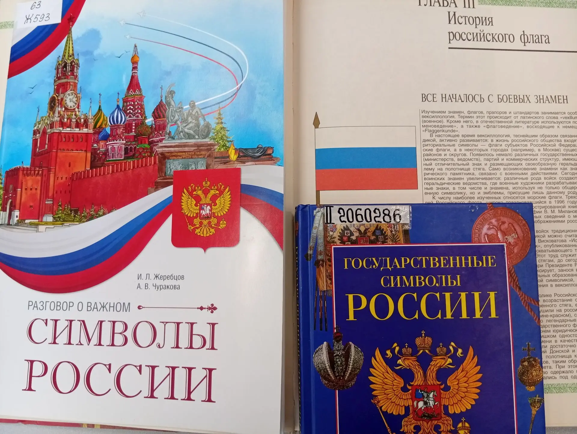🇷🇺Книжная выставка «Российский флаг – Державы символ…»
