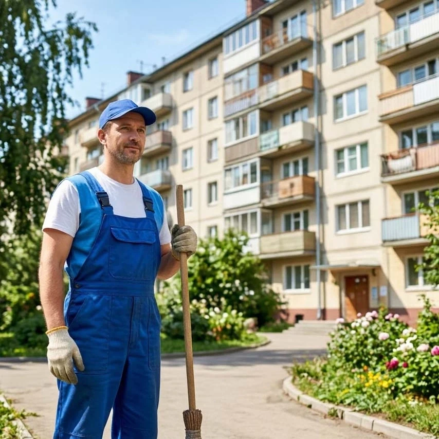 Дворник. З/п от 30000 руб. Дзержинский районю Тел. 8(4852)557-554