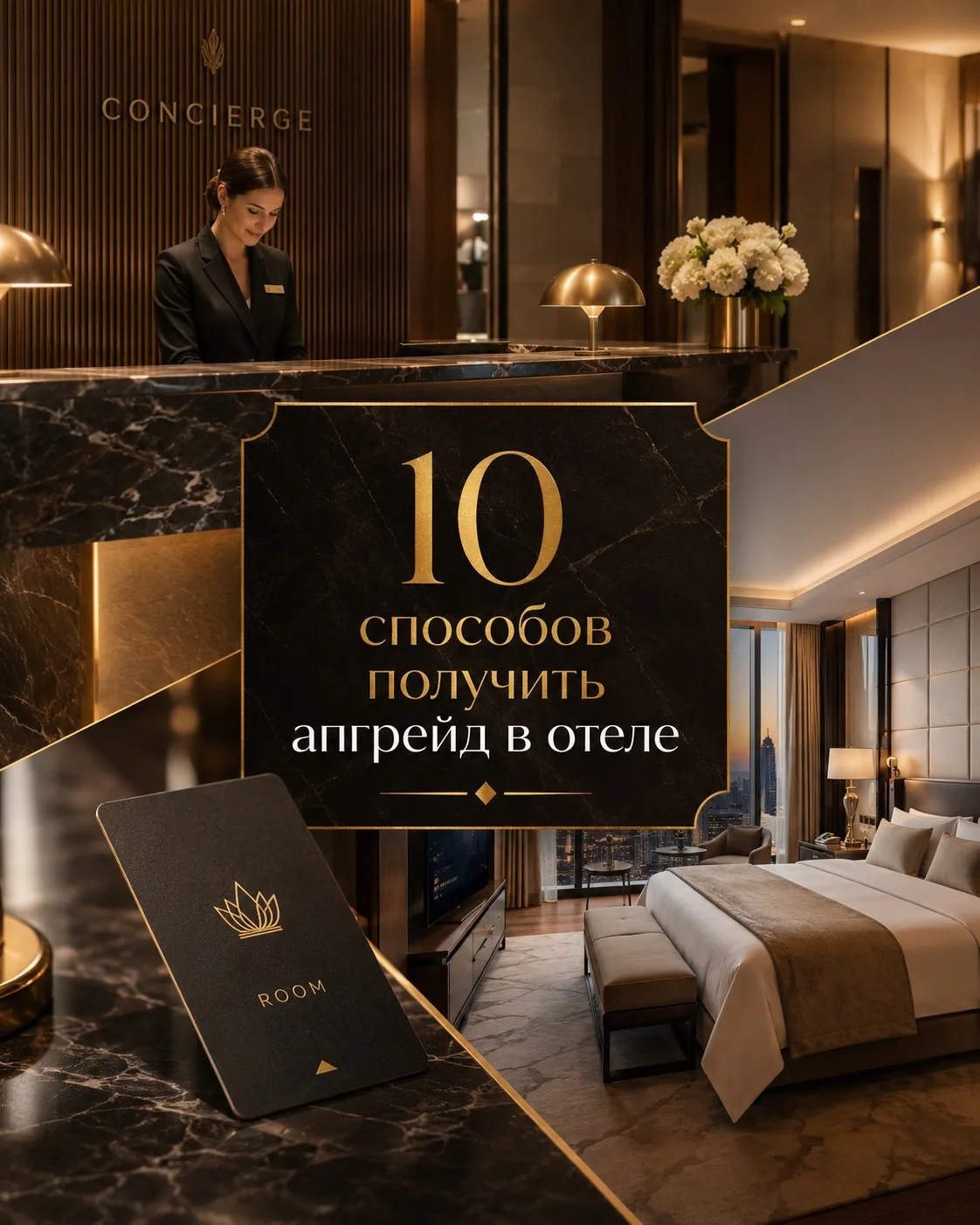 🏨 10 способов получить апгрейд в отеле — даже если вы его не бронировали