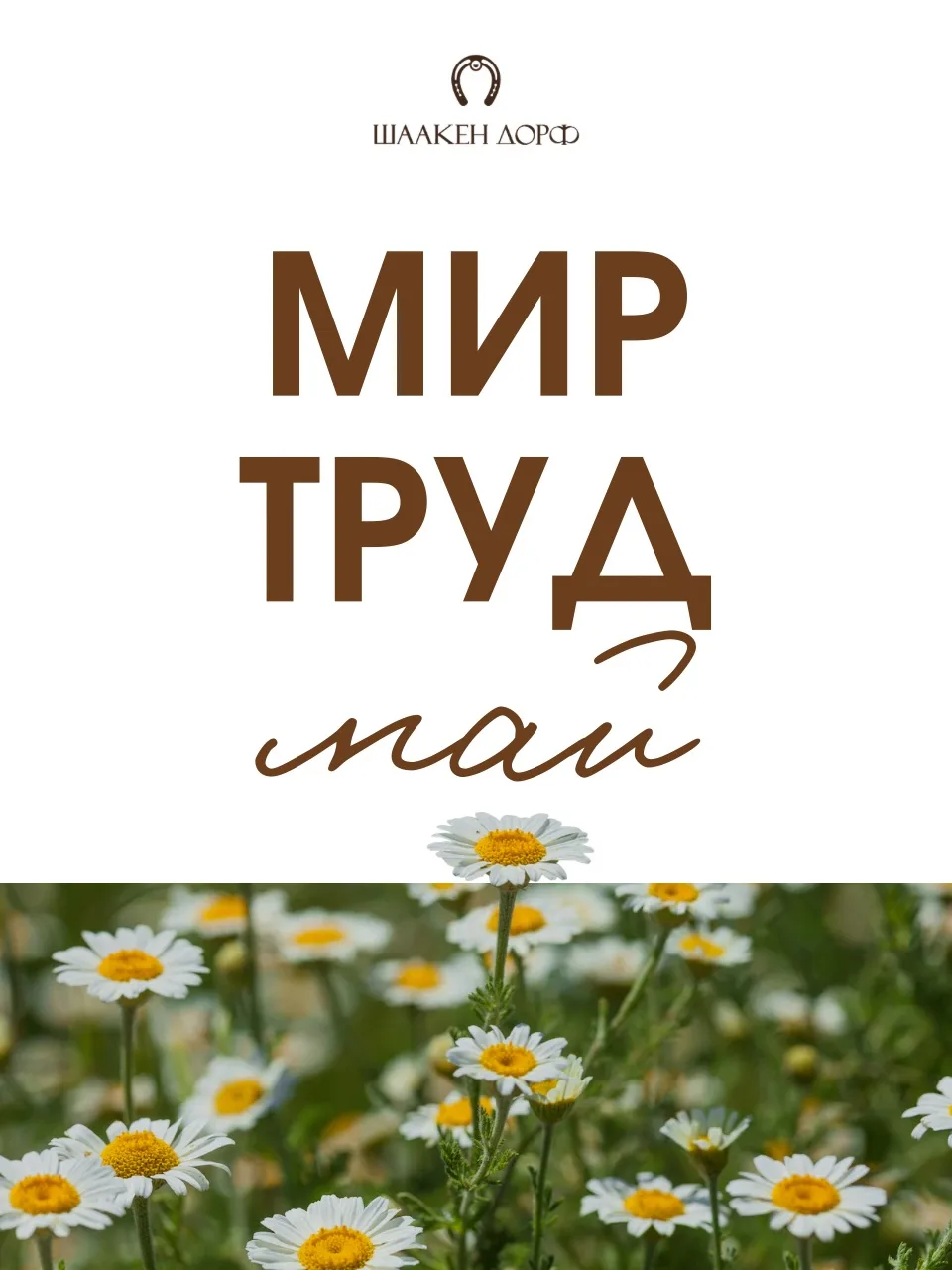 С Праздником Весны и Труда!