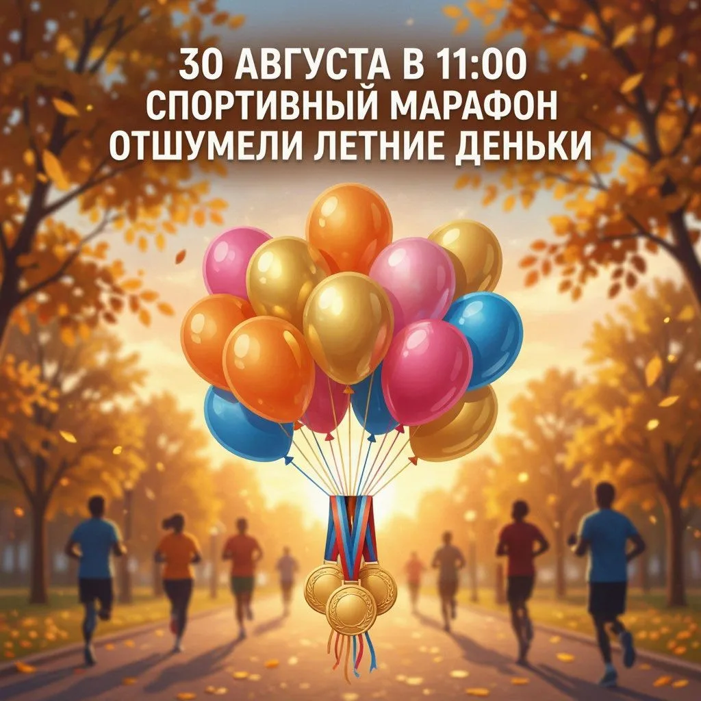 СПОРТИВНЫЙ МАРАФОН «ОТШУМЕЛИ ЛЕТНИЕ ДЕНЬКИ»