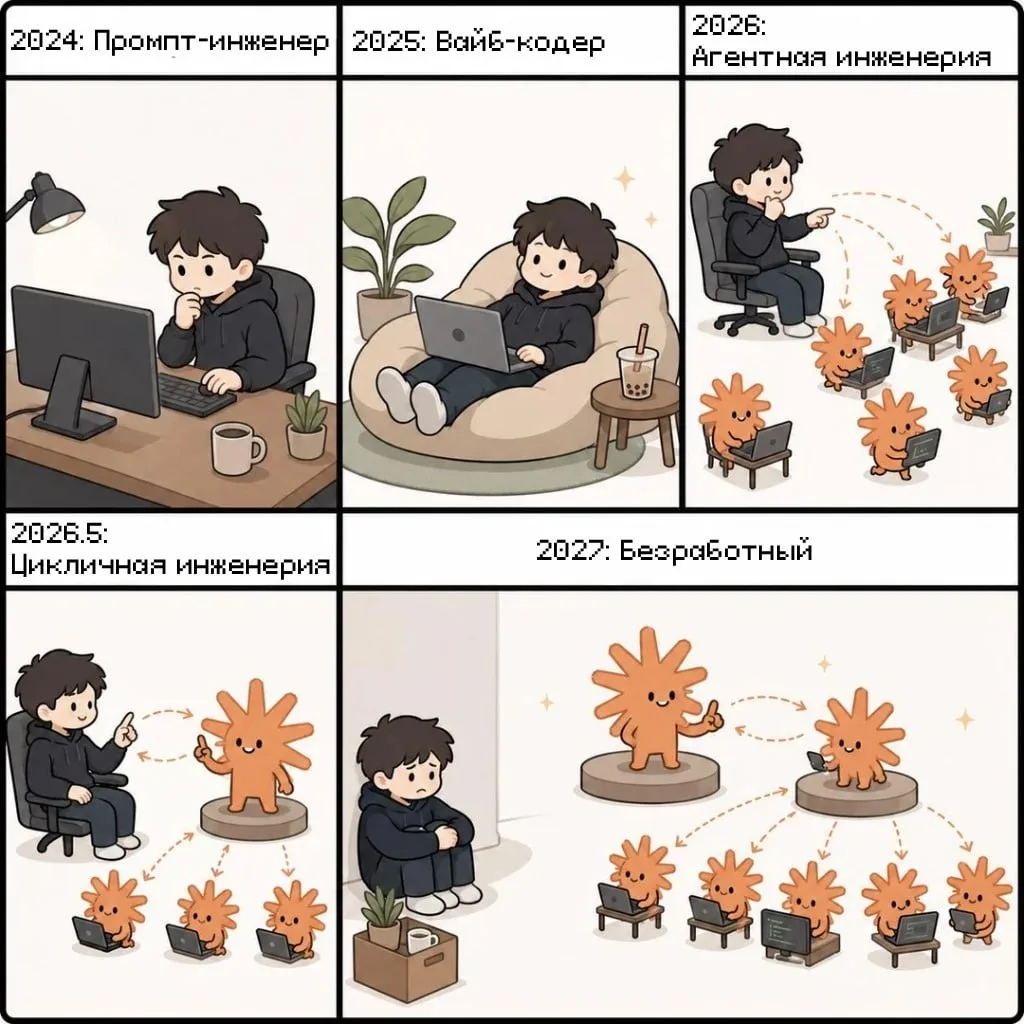😺 А ведь в 2024-м они реально думали, что умение писать "сделай мне красиво" в ChatGPT обеспечит их