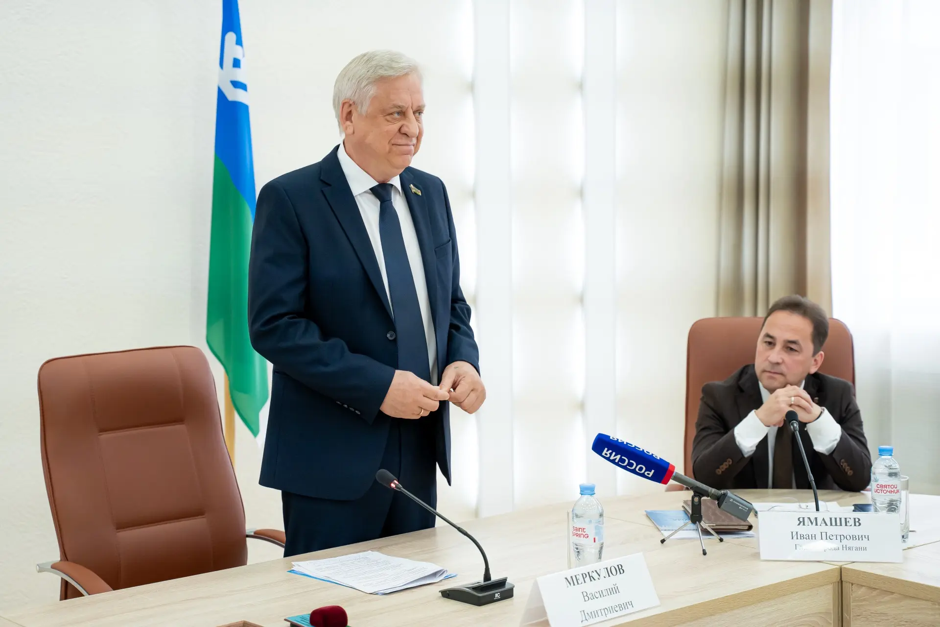 Василий Меркулов вновь возглавил представительный орган власти Нягани. Депутаты городск...