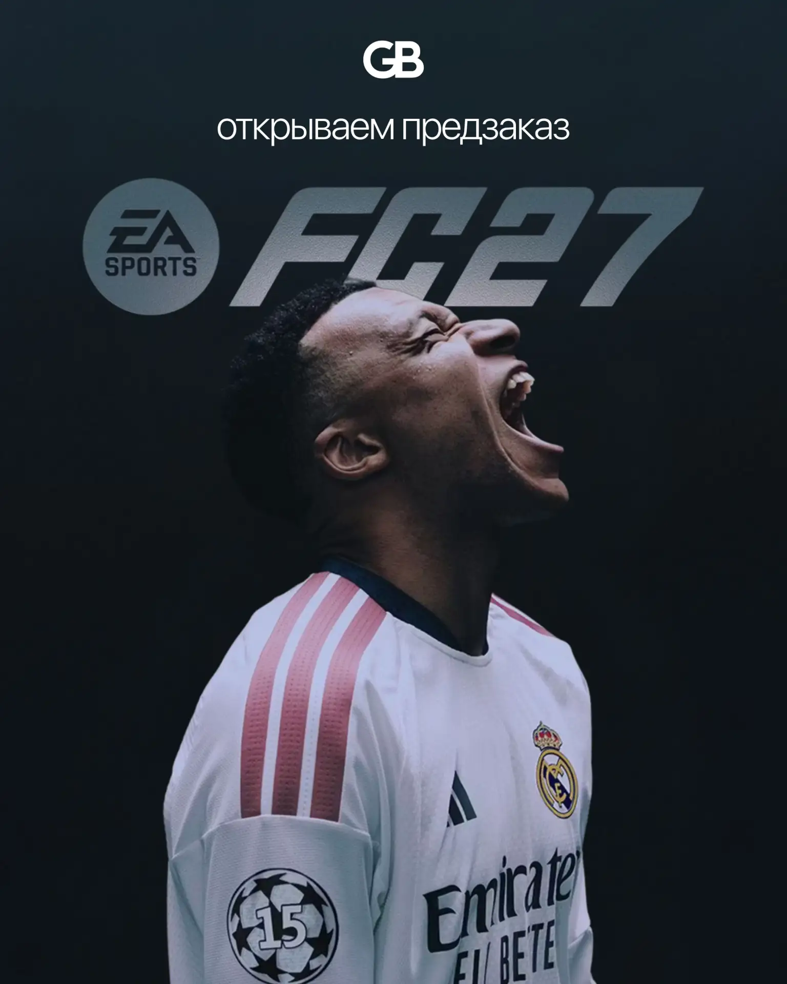 ⚡️ Предзаказ EA SPORTS FC 27 уже открыт ⚡️

Релиз — 25 сентября 2026 года

Standard — 6 290₽
• Бонус