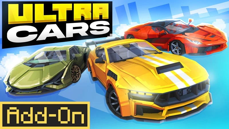 Add-On "Ultra Cars" Ничего подобного вы еще не видели! Держитесь крепче и участвуйте в гонках на сам