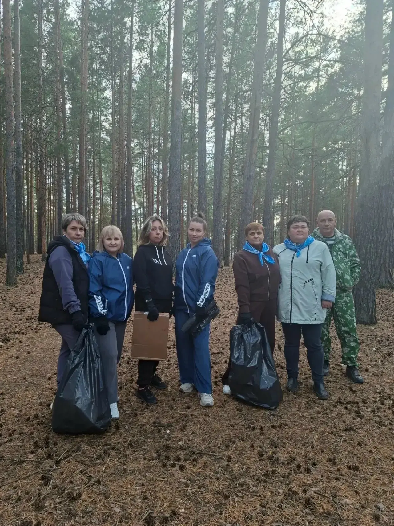 🌲 Всероссийская акция «Сохраним лес» прошла в Богандинском
