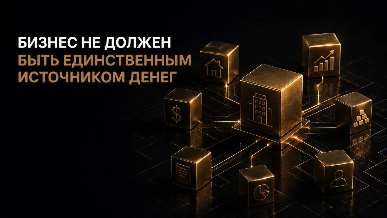 Бизнес не должен быть единственным источником денег