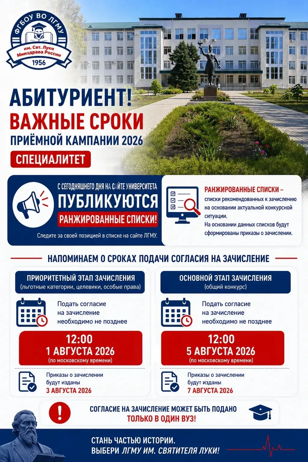 #ГодЕдинстваНародовРоссии

Уважаемые абитуриенты!
 
🎓С сегодняшнего дня на официальном сайте универ