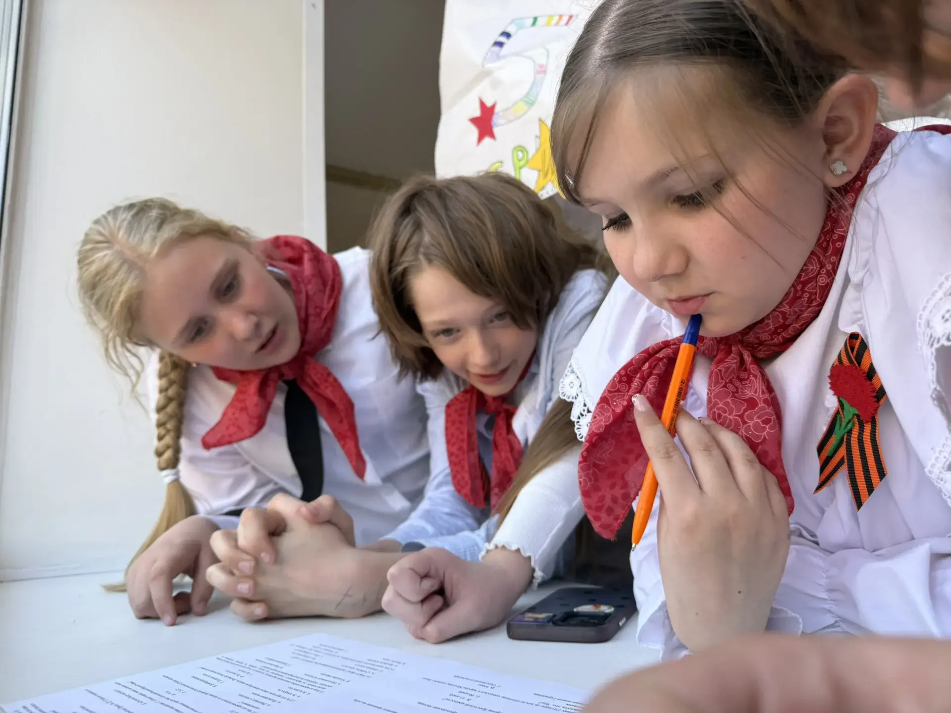 ⚡Вчера в преддверии 9 мая, одного из самых значимых и трогательных праздников, в нашей школе разверн