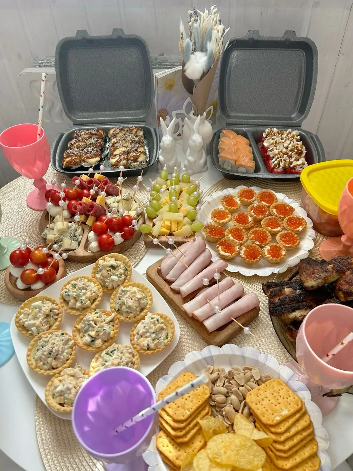 🎉 Лёгкое меню на день рождения