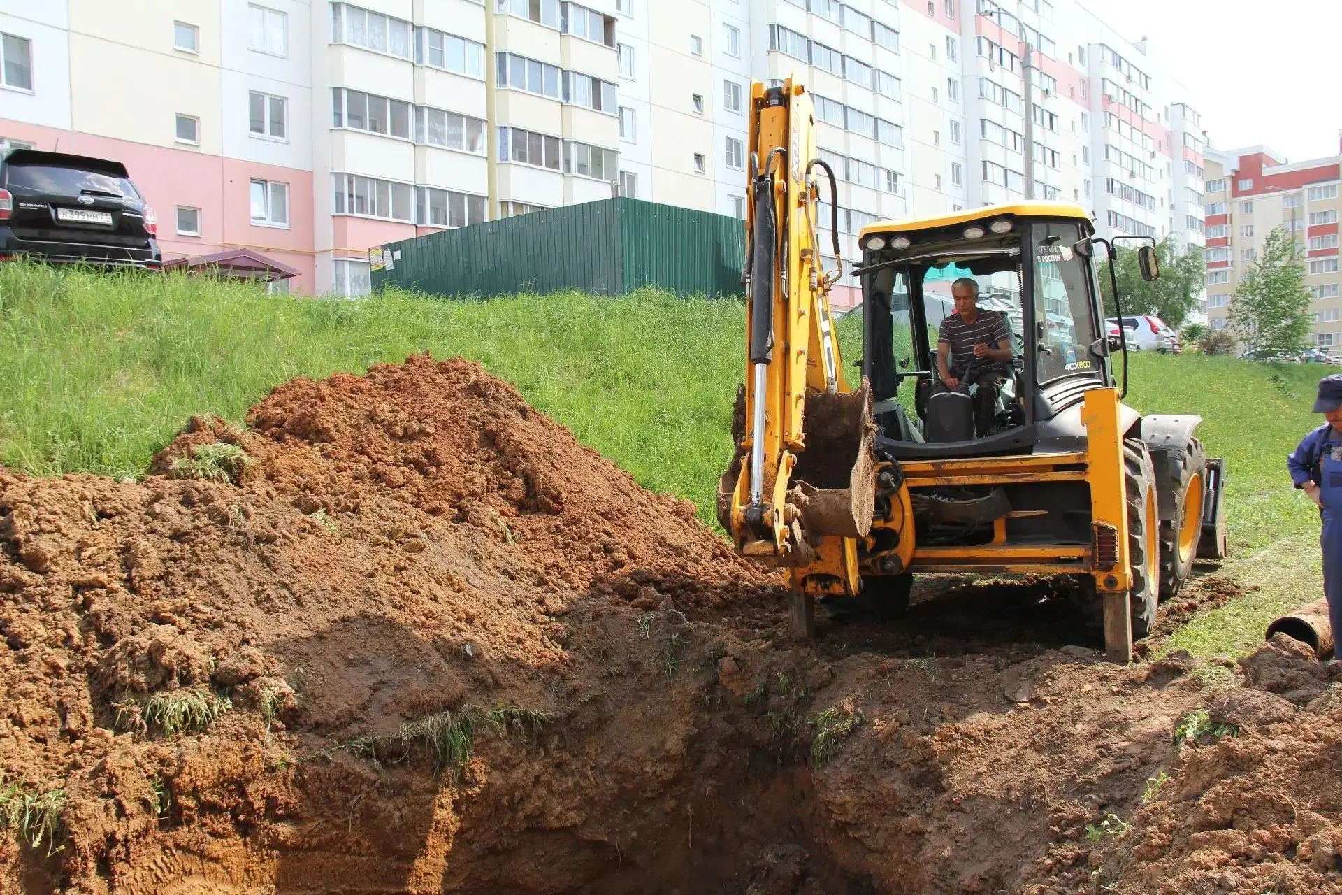 Проводится капитальный ремонт трубопровода 🛠️