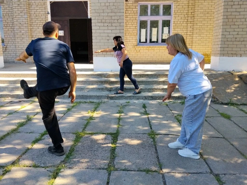 В Новополтавском клубе-филиале продолжает свою работу клубное формирование "Сила и здор...