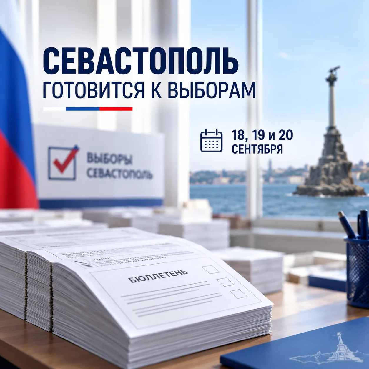 🗳 Севастополь готовится к выборам