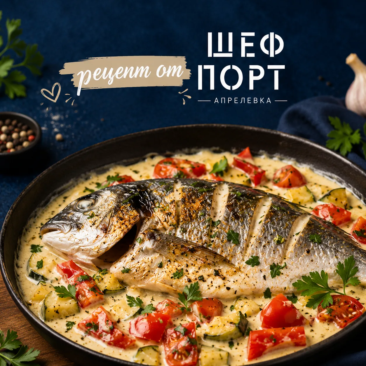 🐟✨ ДОРАДО В СЛИВОЧНОМ СОУСЕ С ОВОЩАМИ ✨🐟

Нежная дорадо, ароматные овощи и бархатный сливочный соу