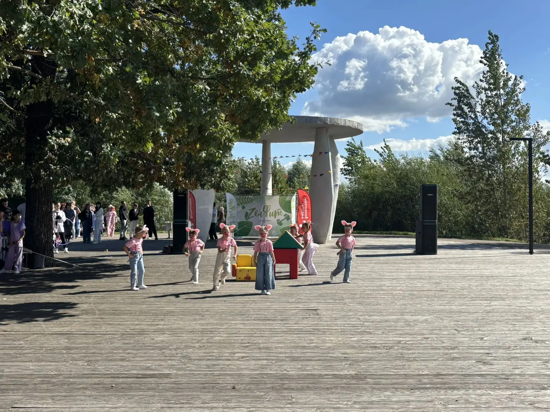 В Волжске отметили День Государственного флага яркой Ярмаркой дополнительного образования